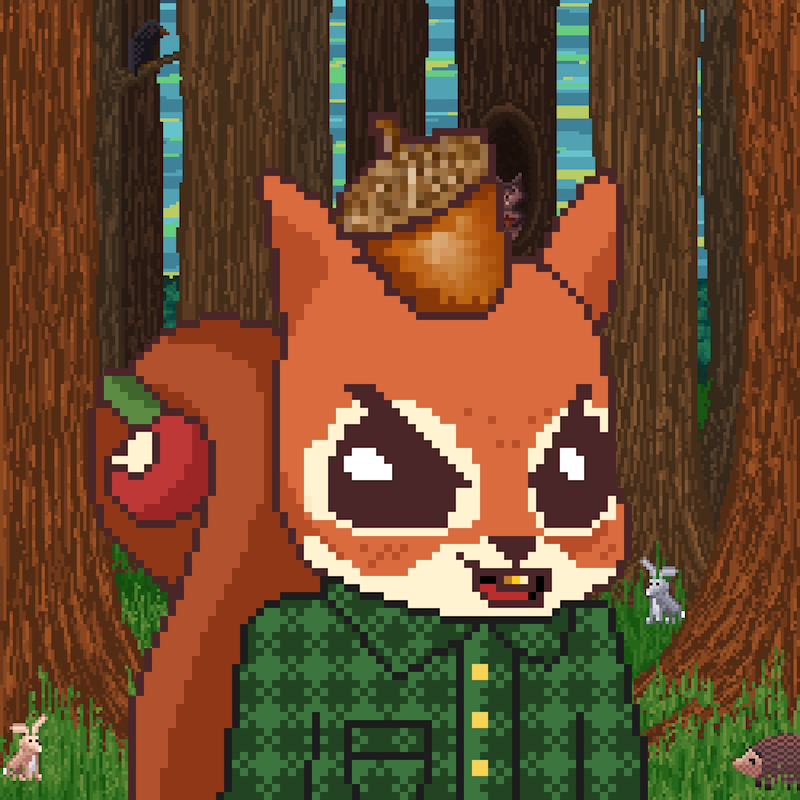 Pixel Squirrels #2795